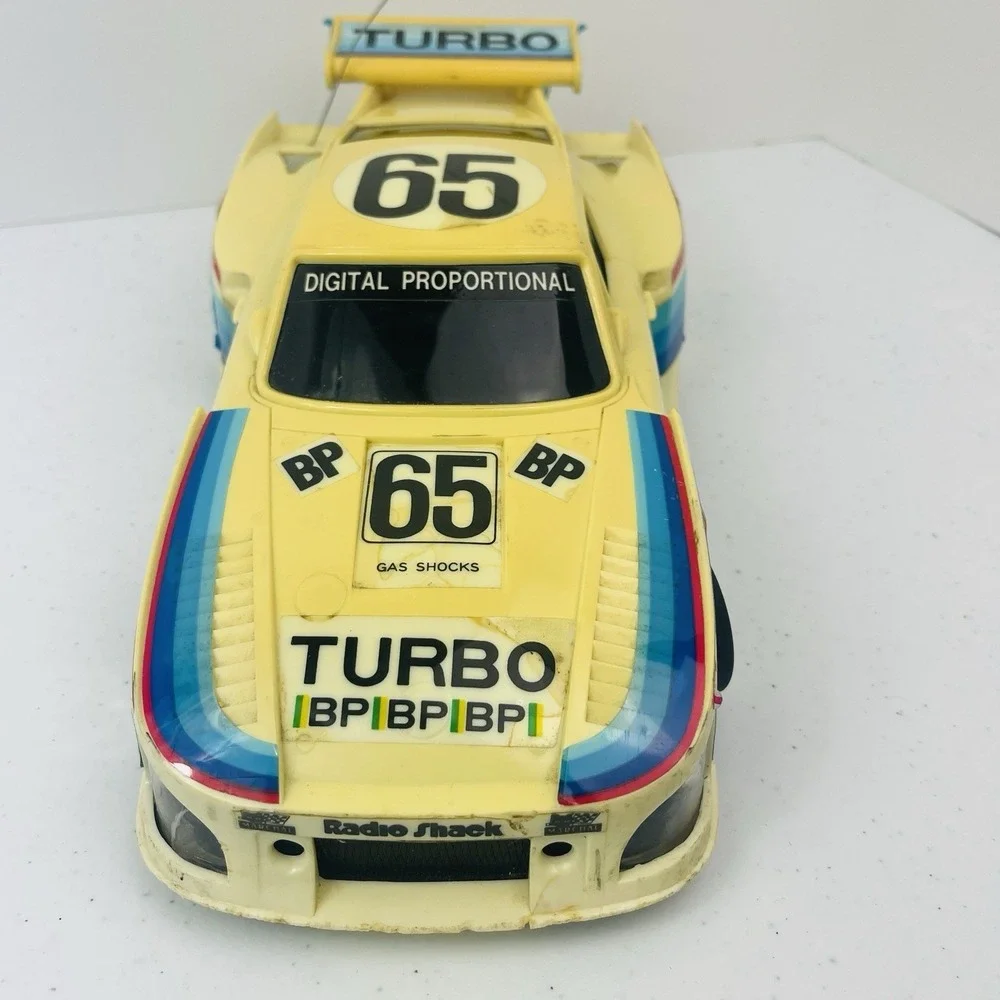 Radio Shack K3 935‎ Porsche Remote Control Turbo Gelo Racing Team #65 For Parts